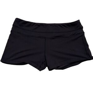 Prana Black Athletic Shorts with Elastic Waistband